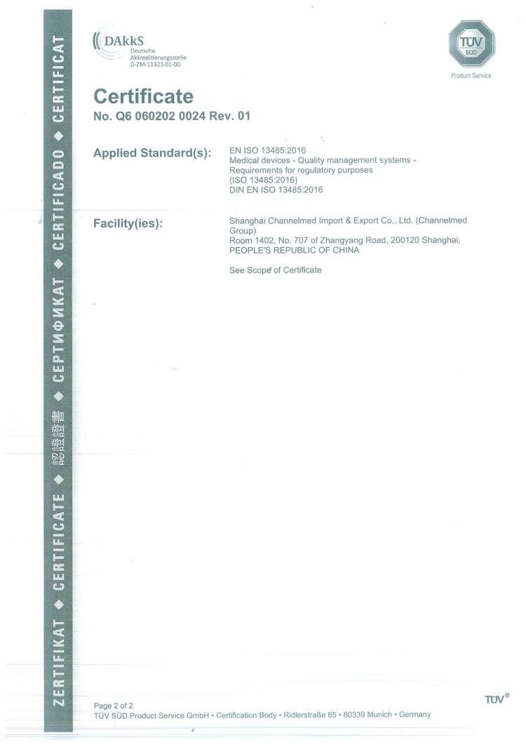 ISO Certificate 2 - ChannelMed Group